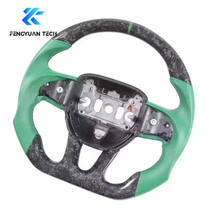 Volant en fibre de carbone forgé pour Dodge Charger <span class=keywords><strong>Challenger</strong></span> <span class=keywords><strong>Srt8</strong></span> Ram 2008 2013 2014 2015 2016 2017 <span class=keywords><strong>2018</strong></span> 2019 2020 2021 2023 - Product Image 4