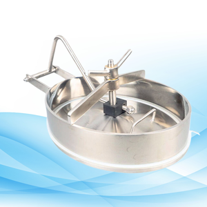 <b>Round</b> Stainless Steel 304/316L <b>Manhole</b> <b>Cover</b> for Water Tank and Industrial Use DN150-DN800 up to 10bar Pressure - Product Image 3