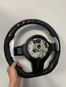 Volant en cuir pour Série 4 M4 F82 M4CS F32 F33 F36 avec fibre de carbone et design sportif de luxe pour A3 Camry - Product Image 6