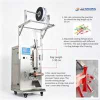 Petite machine automatique commerciale de remplissage, scellage et emballage pour tubes de jus, bâtonnets de crème glacée et sucettes glacées - Prix