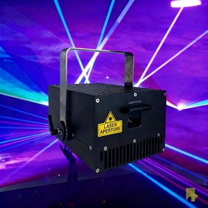Luz Láser RGB Galvanométrica de 35kpps, Ángulo de Divergencia <1.2mrad, ILDA, para Conciertos en Vivo - Product Image 1