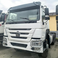 Nouveau tracteur routier Sinotruk HOWO TX à couple élevé >450HP Euro 3 Automatique 6x4 pour le transport transfrontalier