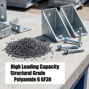FUXI Professional High Stiffness PA6GF40 Pellets Structural Polyamide for Durable Building Hardware - Product Image 1