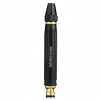 Pistolet de lavage de voiture haute pression Black King Kong à raccordement au robinet, port 16 mm, structure d'angle de buse 164 mm, personnalisable OEM