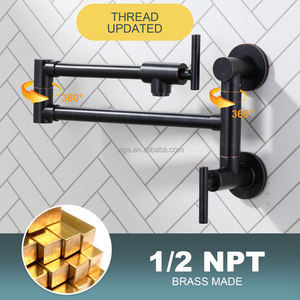 <span class=keywords><strong>Rubinetto</strong></span> pieghevole in ottone con bracci oscillanti <span class=keywords><strong>a</strong></span> doppio giunto, due accessori due fori riempitivo <span class=keywords><strong>a</strong></span> parete <span class=keywords><strong>rubinetto</strong></span> stufa per cucina - Product Image 3