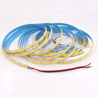 Bande LED COB Super Lumineuse Blanc Froid 6000K 10 Mètres 8MM 12V 24V Flexible CRI 90 IP65 Garantie 3 Ans pour Plafond