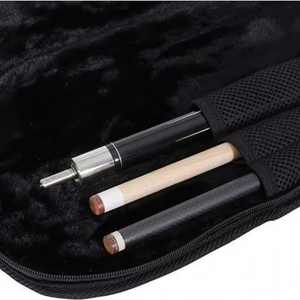 Étui de transport robuste et résistant à l'usure pour 3 queues de billard (3 butts, 4 shafts) et 1/2 queue de snooker/billard, certifié BSCI - Product Image 6