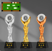 Trophée en cristal transparent avec impression UV, design portable et fonction de gravure, base noire