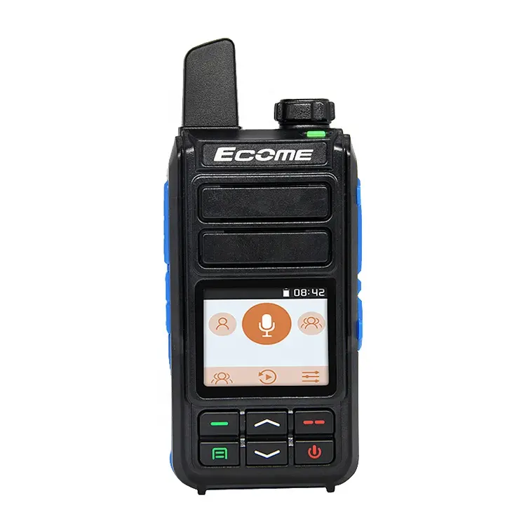 ECOME ET-A33 Poc 휴대용 4g 워키 토키 banglla 교구 양방향 라디오 세트 5 km 범위 워키 토키