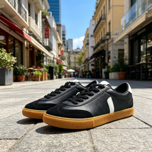 Sneakers basses de luxe de haute qualité de style allemand, respirantes, confortables, unisexes, chaussures décontractées de créateur, vente en gros, logo personnalisé - Product Image 1