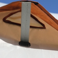 HISPEED Picnic Carpa plegable al aire libre PU2000mm Postes de aluminio impermeables Carpa portátil a prueba de sonido