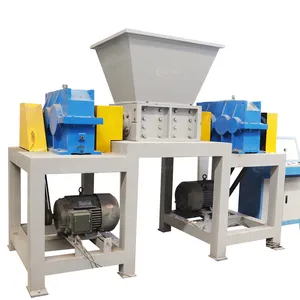 High Quality Two Shaft Tire Shredder Industrial Waste Plastic Shredder Equipment Double Shaft Shredder