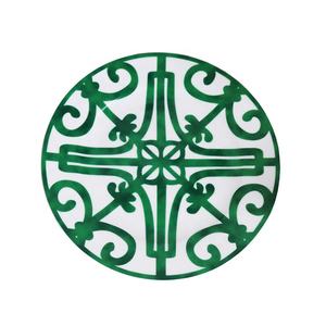 Plato de Cena de Cerámica Blanca de 8 Pulgadas, Vajilla Moderna para el Hogar, Platos Planos de Cerámica para <span class=keywords><strong>Restaurante</strong></span>, Ramadán - Product Image 1