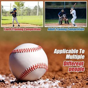 TeeBall Confezione da 12 Mazze in PVC con Logo Personalizzato, Professionali e Resistenti, da Allenamento per Mancinini, Palline da Baseball Morbide da 9 Pollici per Giovani e Principianti - Product Image 5