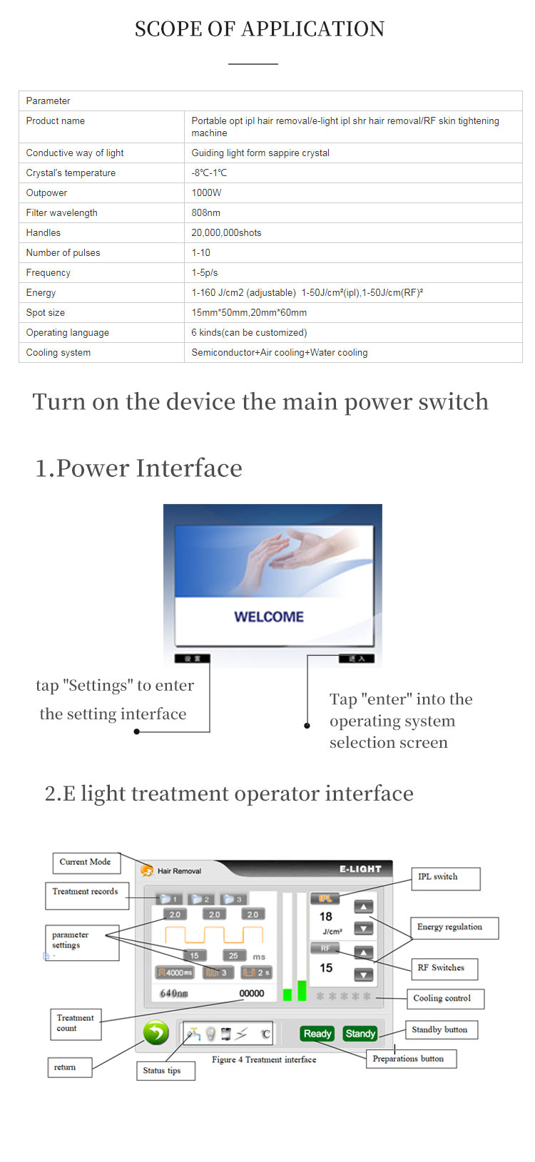 Xinlei beauty machine