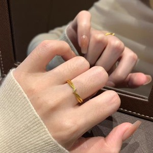 Exquisite Gold Color Finger Rings for Women Fashion Design Opening Ring Daily Jewelry Accessories - Product Image 3