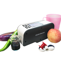 Portable Color Difference Meter Photo Colorimeter Color Difference Analyzer DH-WF32