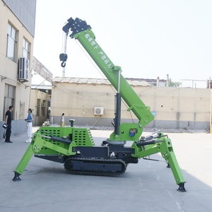 Precio bajo <span class=keywords><strong>Spider</strong></span> <span class=keywords><strong>Crane</strong></span> 3t Chasis de orugas de goma Pequeño espacio Operación <span class=keywords><strong>Crane</strong></span> <span class=keywords><strong>Spider</strong></span> Crawler <span class=keywords><strong>Crane</strong></span> en venta - Product Image 3