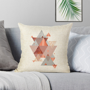 Nordique <span class=keywords><strong>petite</strong></span> géométrie fraîche maison décorative bleu Triangle canapé-lit coussins couverture - Product Image 5