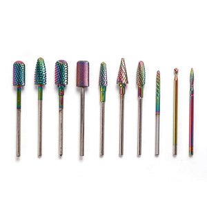 Kit de 10 Embouts de Ponceuse à Ongles en Diamant avec Boîtier en Aluminium – Outil de Polissage et de Retrait, Nettoyage des Cuticules, Kit de Ponçage pour Manucure Pédicure Professionnelle - Product Image 4