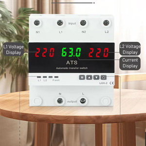63A 100A <span class=keywords><strong>2P</strong></span> 220V trên và dưới điện áp bảo vệ ATS chuyển đổi chuyển đổi với hiển thị kỹ thuật số - Product Image 2