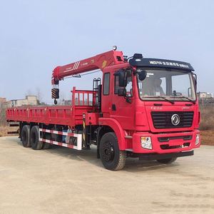 Camión Grúa Telescópica Dongfeng 6X4 12T de 4 Secciones para Elevación en Ingeniería y Transporte de Carga - Product Image 4