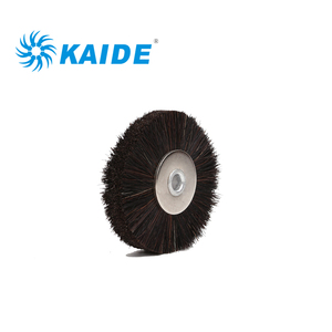 Made in China Round Shape Horse Bristle Wire Circular <strong>Wheel</strong> <strong>Brush</strong> for Cleaning - Product Image 2