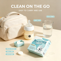 Tablettes nettoyantes écologiques jetables pour taches de lait, choix premium et best-seller