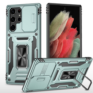 Custodia protettiva per cellulare con obiettivo per fotocamera scorrevole per <span class=keywords><strong>Samsung</strong></span> <span class=keywords><strong>M52</strong></span> custodia magnetica per anello con cavalletto antiurto ibrido per <span class=keywords><strong>Samsung</strong></span> A13 - Product Image 1