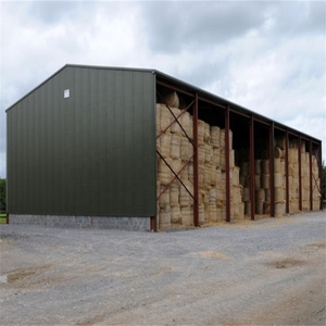 Trung Quốc Nhà Máy Cung Cấp Dễ Dàng Cài Đặt Rộng Khoảng Đúc Sẵn Kết Cấu Thép Barn/Bò Nhà Kho/Ngựa Ổn Định Với Mở Tường - Product Image 2