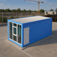 Maison conteneur préfabriquée en gros, conteneur pliable de 40 pieds pour abri d'urgence