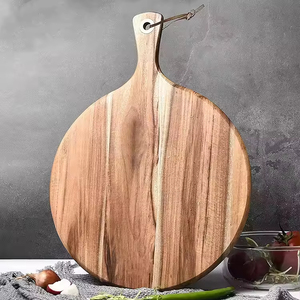 Wholesale Factory Custom Kitchen Blank Thick <strong>Wooden</strong> Chopping Boards Block Smart <strong>Wood</strong> Bamboo Acacia Black Walnut Cutting Board - Product Image 4
