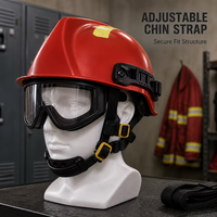 Casque de sauvetage anti-choc et résistant à la chaleur pour pompiers, idéal pour les interventions d'urgence en cas d'incendie