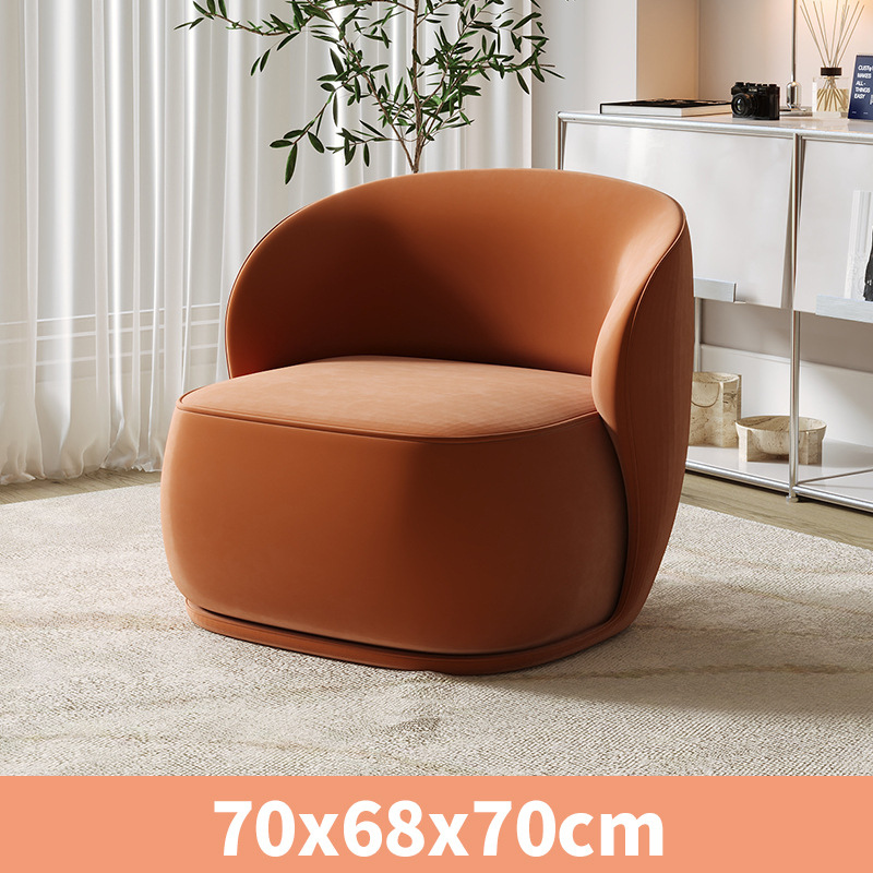 Velours givré + Rouge orangé