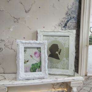 Châu Âu Lớn Nhựa Khung Ảnh Trắng 8X10 & 5X7 Inch Số Lượng Lớn Hình Ảnh Khung Đám Cưới Trang Trí Nội Thất Nghệ Thuật Phong Cách Thiên Thần Bức Tượng Giáng Sinh - Product Image 2