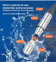 Transmetteur de niveau submersible Weistoll, jauge de niveau hydrostatique, capteur de niveau d'eau pour réservoir d'eau incendie, sonde de contrôle de niveau d'eau