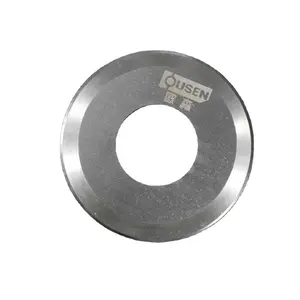 Tungsten Carbide Circular Knives Circle Cutter Blades For Gummed Tape Paper Cloth
