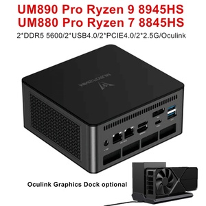 MINISFORUM OCuLink Gaming Mini PC UM890/UM880 Pro 7 2*USB4 2*DDR5 2*PCIe4 10 WiFi6E Nuevo - Product Image 2