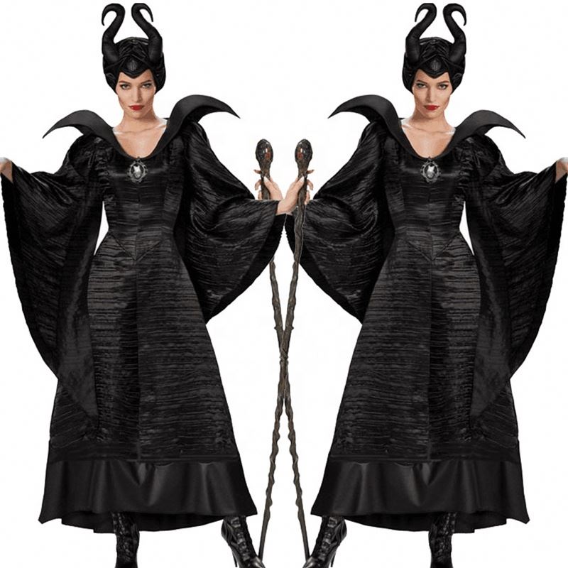 Halloween Carnaval Middeleeuwse Hooded Jurk Cosplay Kostuum Outfits