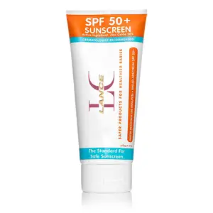 Private Label Natural Organic Vegan SPF 50+ Sunscreen Cream Reef Safe Broad Spectrum Water Resistant Sunblock