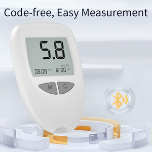 Compact Digital <strong>Blood</strong> Glucose <strong>Meter</strong> Quick Measurement <strong>Blood</strong> <strong>Sugar</strong> Monitor with <strong>Easy</strong> Operation for Personal Daily Testing - Product Image 1