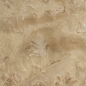 Premium Embroidered <b>Net</b> <b>Fabric</b> Manufacturer India Bridal Tulle Mesh Lace Supplier for Mexico Guatemala Honduras El Salvador Beli - Product Image 1