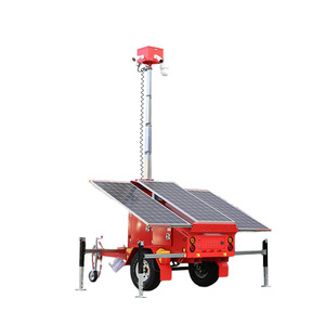 Chất lượng cao thực tế duy nhất trục ngoài trời an ninh CCTV <span class=keywords><strong>Camera</strong></span> giám sát Trailer - Product Image 5