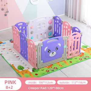 Corralito plegable de seguridad <span class=keywords><strong>para</strong></span> niños, cerca portátil <span class=keywords><strong>para</strong></span> patio interior y exterior, grande, fabricante - Product Image 3