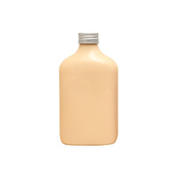 Bouteille en plastique PET 350 ml, modèle Internet-famous Oil-Tangerine, jetable, pour thé au lait, dessert mangue sago, jus, idéale pour les vendeurs ambulants