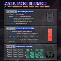 Autel MaxiIM IM608 II IM608II Programador de llaves Herramienta de escáner de diagnóstico de sistemas completos Actualización de IM608 II IM608 DE IM608PRO XP400PRO