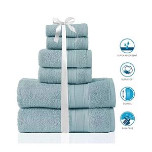 Serviettes de bain en coton de qualité supérieure, design tendance, 100 % coton, légères et à séchage rapide, promotionnelles pour hôtels, spas et salles de bain. - Product Image 3