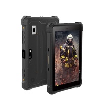 Ip68 étanche 10.1 pouces 8mp + 16mp caméra avec fonction d'empreinte digitale industrielle Nfc tablette robuste industrielle