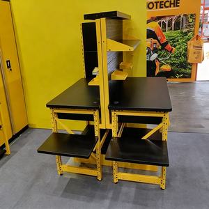 Estantes ajustables personalizados, organizador de herramientas, Industrial Metal de banco de trabajo, mesa de herramientas, banco de trabajo de garaje, estante de exhibición con cajón - Product Image 5