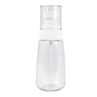Flacon pompe UPG en PET vide et rechargeable de 80 ml en forme de U pour masque facial, parfum, cosmétiques, shampoing, perruques, spray et faux cils – Écologique et idéal pour les voyages